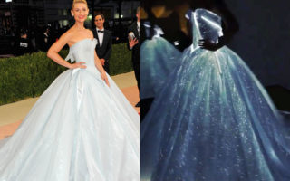 Couture LED Dress Lights up the Met Gala