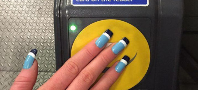 Ingenious Travel Card Nails Let You Swipe In and Out