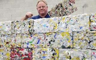 Building Blocks Made of Recycled Plastic