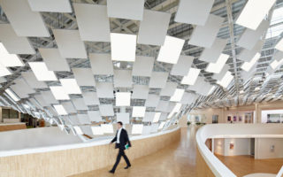 Philips Increase Workplace Productivity With a Light Canopy Inspired By Forests