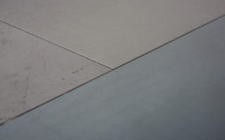 Steel floor tiles