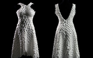 Dress in style in 3D with the new petals dress from Nervous System