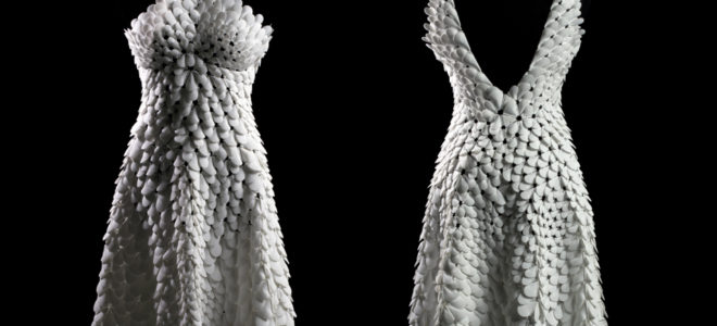 Dress in style in 3D with the new petals dress from Nervous System