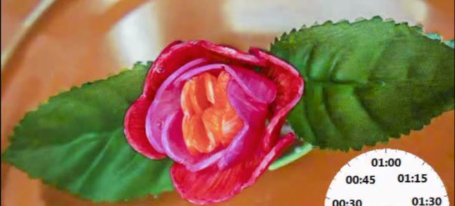 Say it with artificial blooming flowers from morphing material