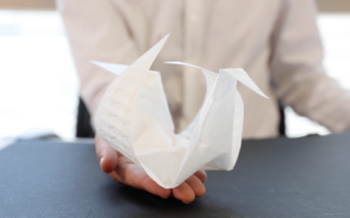 AeroMorph: inflatable self-folding origami