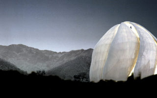 Baha’i temple made from translucent materials