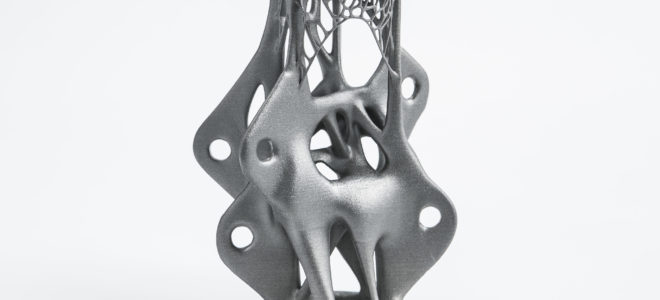 3D printed steel construction elements at Material Xperience 2017