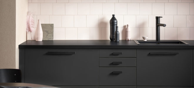 New IKEA kitchen units Kungsbacka made from 100% recycled materials