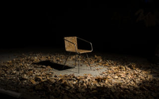 Beleaf: a chair made from fallen leaves