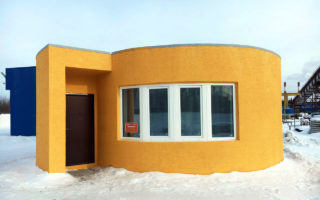 First on-site 3D printed house made of concrete erected in Russia