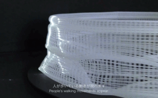 3D printed zoetrope shows walking and dancing people