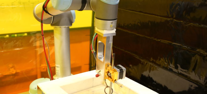Human/machine collaboration to 3D print glass