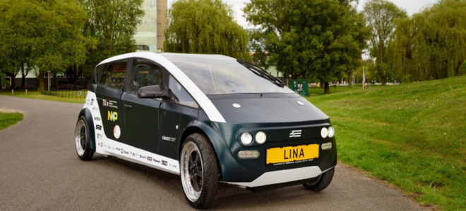 Lina: the world’s first biocomposite car made from flax