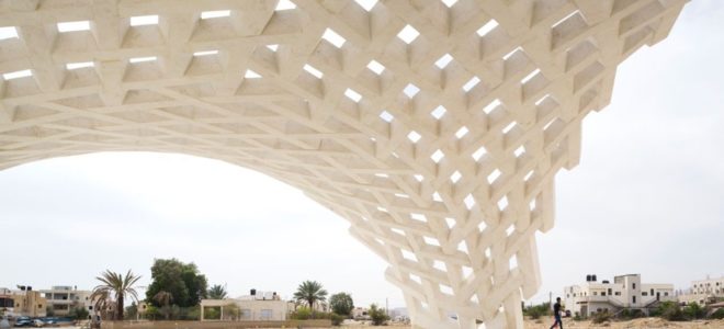 Stone matters: a pavilion made from stone