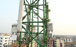 The world’s first telecom tower made from bamboo