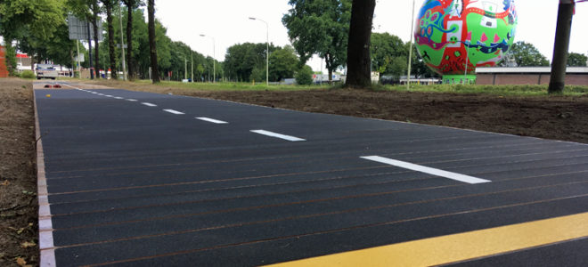 World’s first wooden bicycle path opens today in the Netherlands