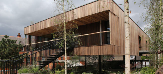 First permanent building made of hardwood CLT opens in UK
