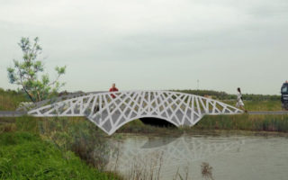 Two world’s first 3D printed reinforced concrete bridges
