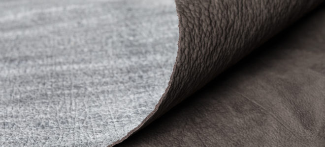 Paper-thin and super strong leather is bonded with Dyneema