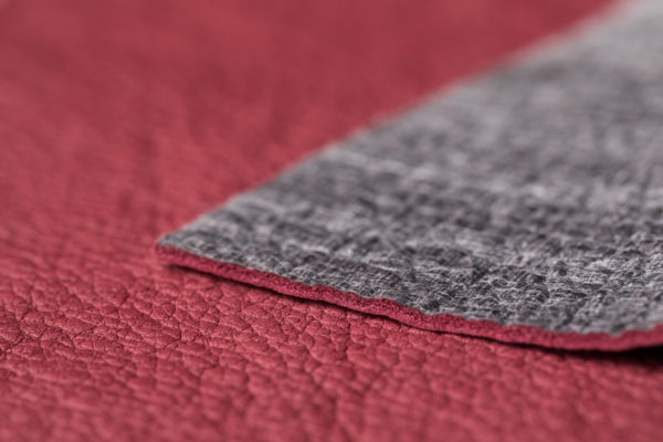 Paper-thin and super strong leather is bonded with Dyneema