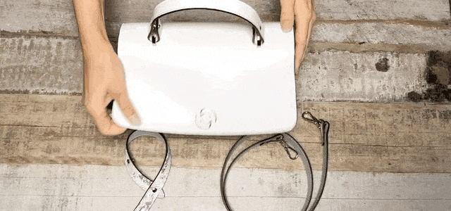 Be fashionable with handbags made from apples
