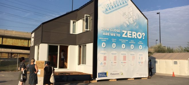 Zero House has a zero carbon footprint, zero toxins and zero net energy