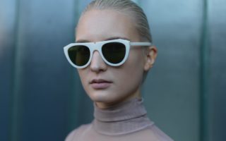 3D printed eyewear is made from biodegradable plastic