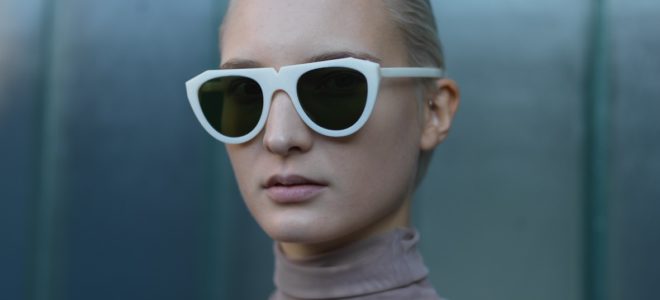 3D printed eyewear is made from biodegradable plastic