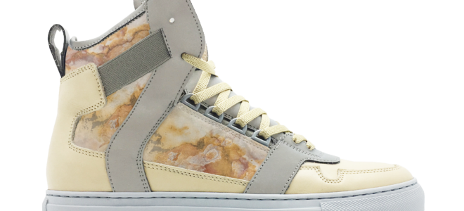 The world’s first sneakers made from stone