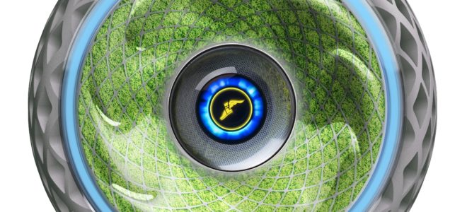 Driving towards a future with cleaner air with moss filled tires
