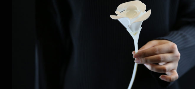 4D printed thermoplastic objects morph when heated