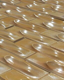 The tiles are created using magnesium oxychloride sourced from Veendam and hemp shives from Oude Pekela, fusing traditional materials with modern sustainable approaches. Topia Tiles by @peyreldesign / More at MaterialDistrict.com

#MaterialoftheDay #Materials #Hemp #Magnesium #Tiles #InteriorDesign