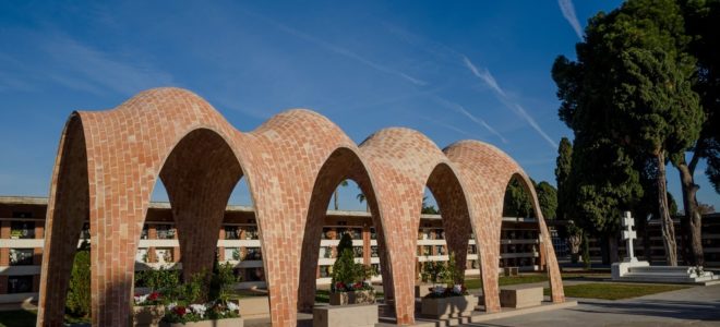 Mortuary chapel designed with modern 3D programmes and historical vault technique