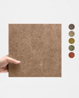 A self-healing material for furniture and flooring made from food waste and natural resin that can be processed with wood tools. Frumo by @mareenbaumeister / More at MaterialDistrict.com
#MaterialoftheDay #Materials #FurnitureDesign #InteriorDesign #Flooring #BiobasedMaterials