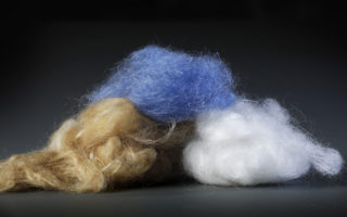 This wood-based textile fibre is made without chemical solvents