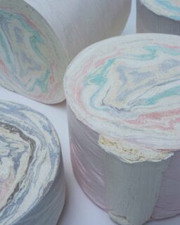 In April 2026, @isseymiyakeofficial’s Milan store presents The Paper Log: Shell and Core, an experimental exhibition that turns industrial paper waste into design objects. Satoshi Kondo of MIYAKE DESIGN STUDIO developed the project in collaboration with Spanish architecture practice Ensamble Studio. Together, they explore circular material reuse across fashion, product design, and spatial installation.

Read more at MaterialDistrict.com

#MaterialInspiration #Materials #MaterialInnovation #CircularDesign #PaperWaste #SustainableMaterials #DesignResearch #ProductDesign #MaterialExperimentation #RecycledMaterials