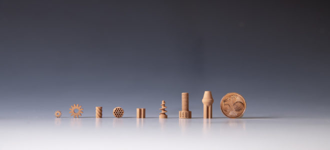 3D printing ceramics with simulated moon regolith