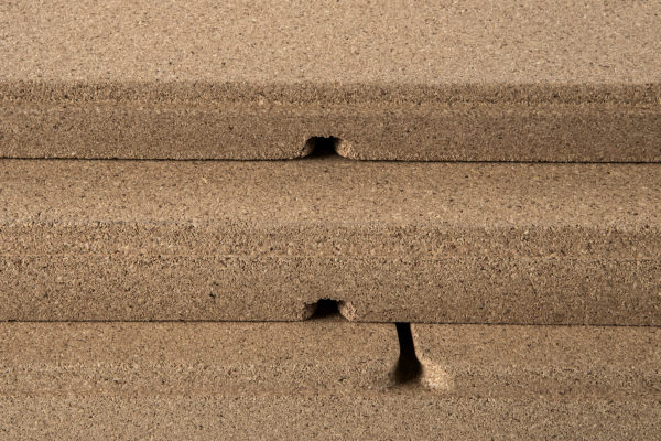 Acoustic cork wall tiles - MaterialDistrict