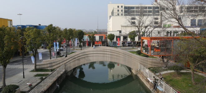 The world’s largest 3D printed concrete pedestrian bridge