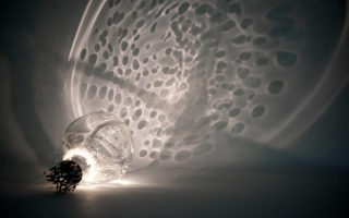Lights made of conductive glass