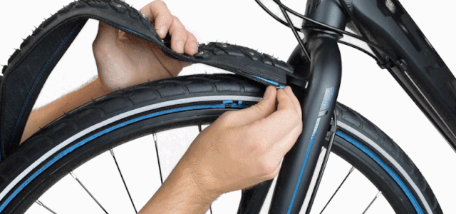 The world’s first modular bicycle tire system