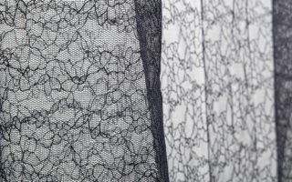 Dyed Polyester Sheer Lace
