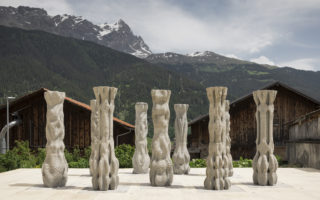 3D printed concrete columns