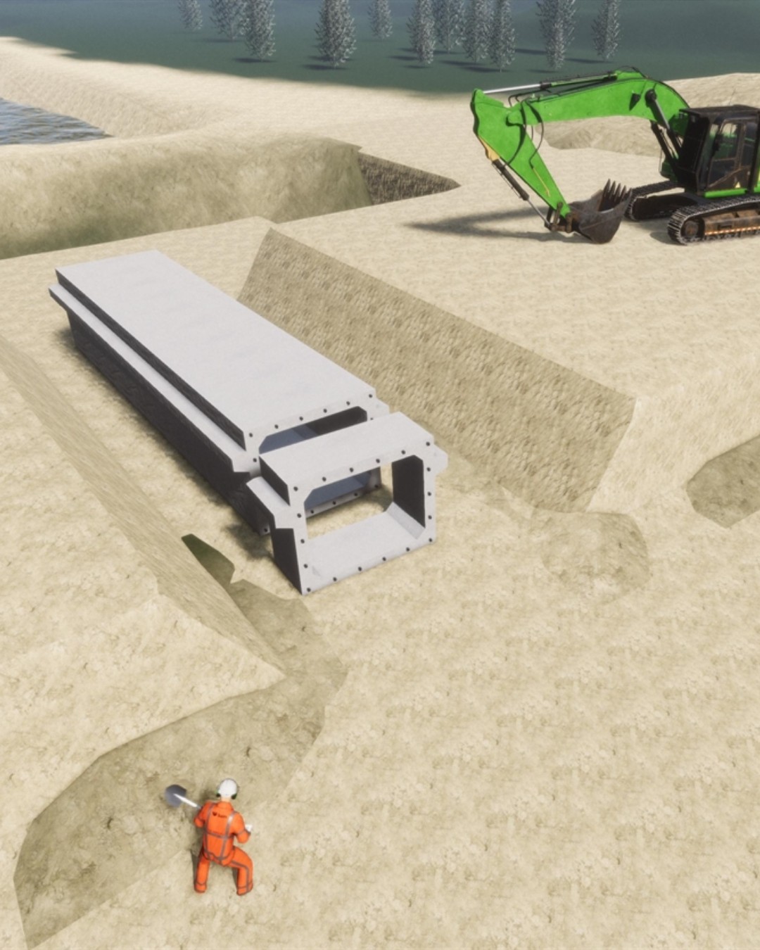 A newly developed modular culvert system demonstrates how infrastructure components can be redesigned for circularity, adaptability and reduced environmental impact. Developed by @royalbamgroup, BTE, @tno.innovation and @ProRail, the system introduces a demountable concrete culvert that can be disassembled, reused and reconfigured—offering a scalable alternative to traditional, monolithic infrastructure.

Culverts are essential elements in infrastructure, allowing water to pass beneath roads, railways or dikes. However, conventional culverts are typically custom-built and permanently fixed, making maintenance, replacement or adaptation both costly and resource-intensive.

Read more at MaterialDistrict.com

#MaterialInspiration #Materials #CircularDesign #ModularConstruction #SustainableInfrastructure #LowCarbonConcrete #DesignForDisassembly #BasaltReinforcement #CircularMaterials #InfrastructureInnovation