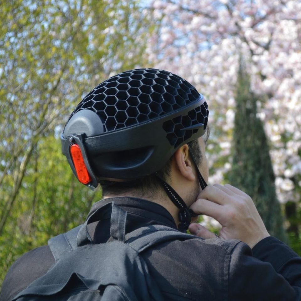 honeycomb bike helmet