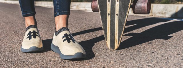 Waterproof shoes made of recycled coffee - MaterialDistrict