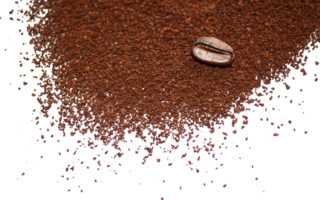 Coffee grounds as sustainable textile dye
