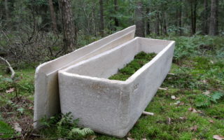 A living coffin made of mycelium