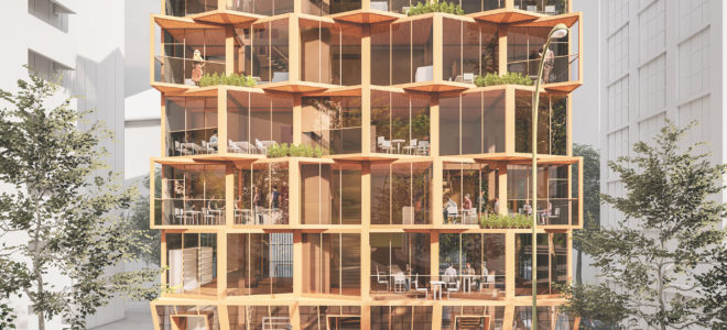 Adaptable wooden buildings of the future