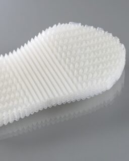 High-performance athletic shoes often contain a complex mix of materials. Different parts of the sole require different properties, such as cushioning, flexibility and support. While this improves performance, it also makes production more complicated and recycling more difficult.
Researchers at Fraunhofer have developed an alternative through the ZiProMat (Circular Programmable Materials) project. Their concept uses a programmable monomaterial sole that delivers multiple functions while being made from a single material. The long-term goal is to produce both the sole and upper from polyester-based materials, making footwear easier to recycle at the end of its life.
Read more at MaterialDistrict.com
#MaterialInspiration #Materials #ProgrammableMaterials #MonomaterialDesign #CircularFootwear #SustainableMaterials #RecyclableDesign #CircularEconomy #SportswearInnovation #PolyesterRecycling #MaterialInnovation #Fraunhofer #FootwearDesign #DesignForRecycling #AdvancedMaterials #CircularDesign #MaterialDistrict